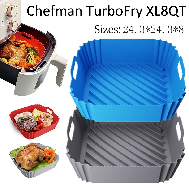 Silicone Steamer Basket - Большая силиконовая корзина для фритюрницы, кастрюля,