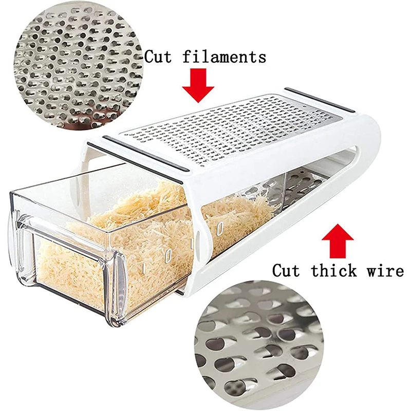 Cheese Grater Box - Терка для сыра с двусторонними лезвиями,