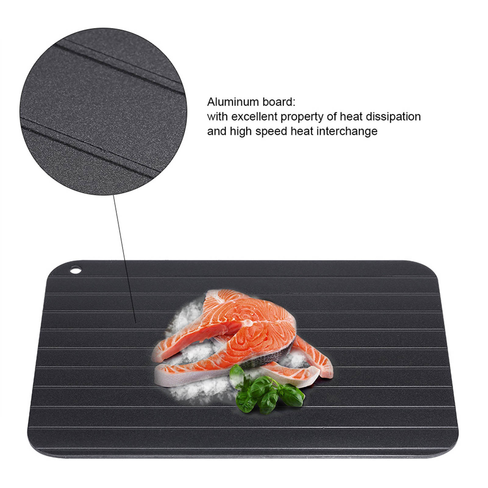 Kitchen Gadgets Cool - Лоток для быстрого размораживания из алюминиевого