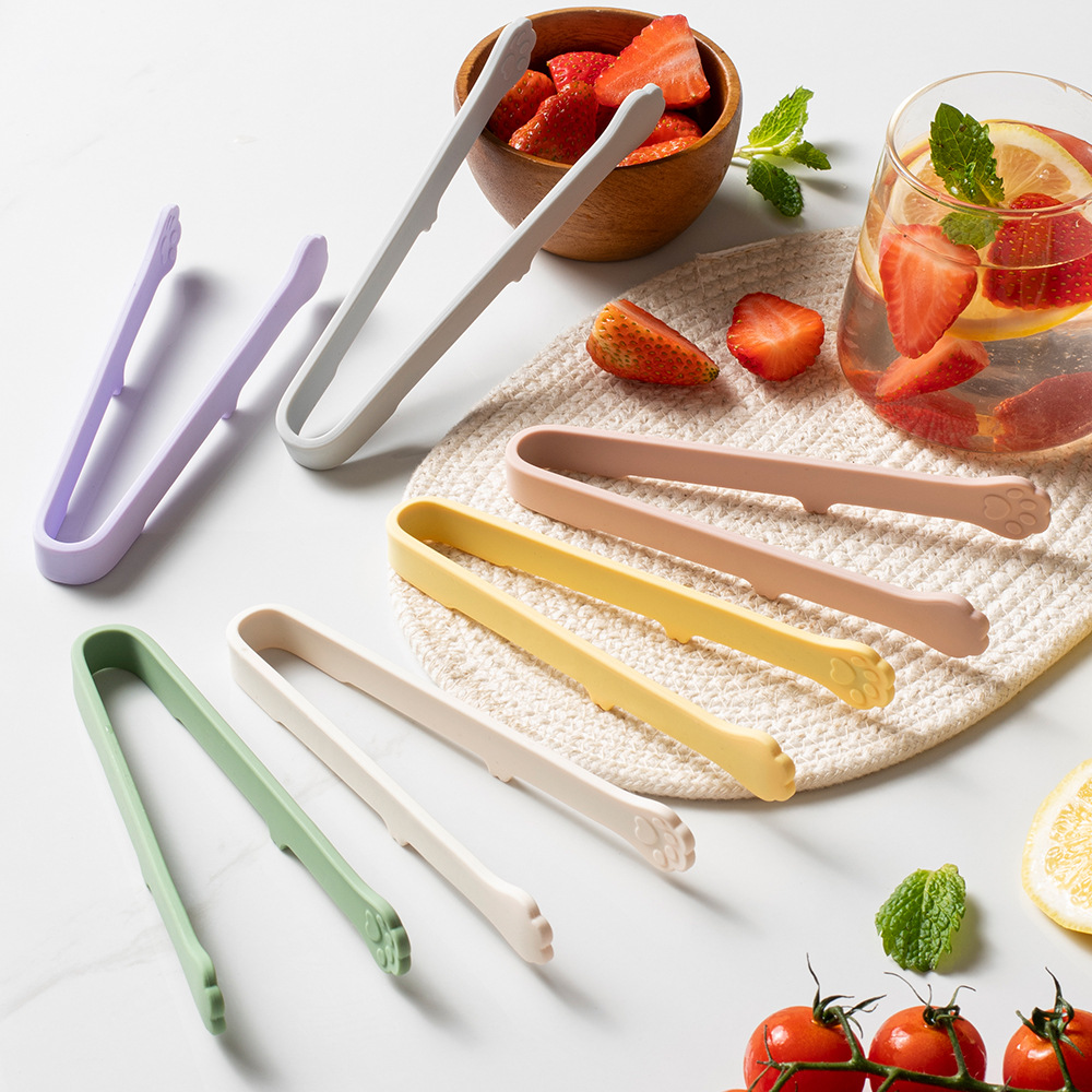 Quality Kitchen Gadgets - Силиконовые щипцы для еды с милой