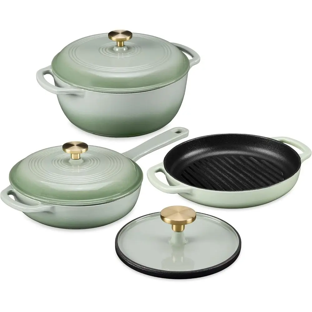 Cast Iron Skillet - Набор посуды: 2-литровая антипригарная сковорода с