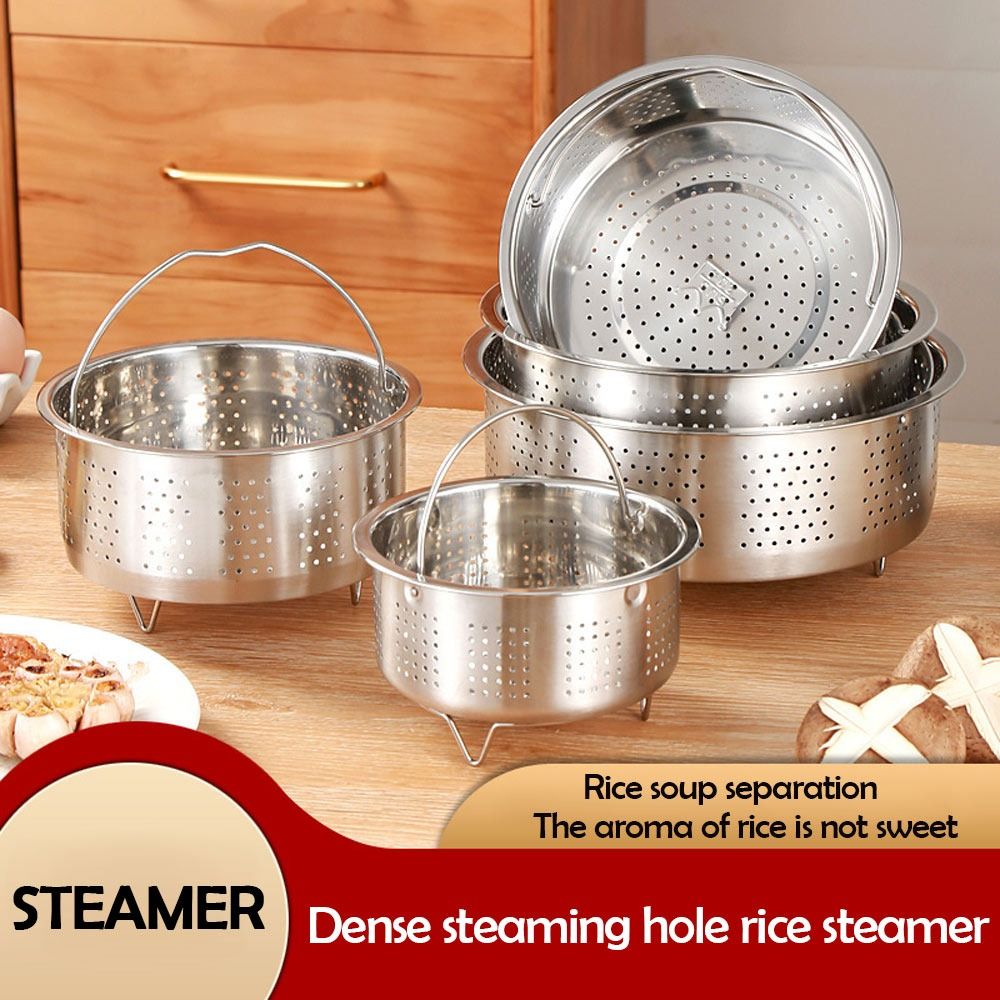 Silicone Steamer Basket - Корзина для пароварки из нержавеющей стали,