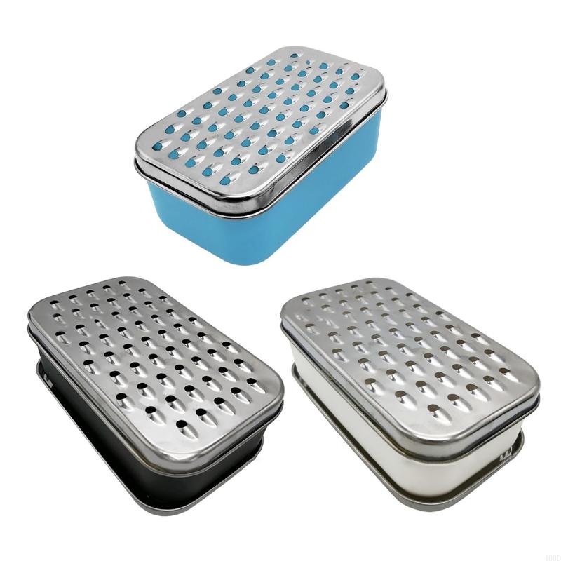 Cheese Grater Box - 400D сырной терпимость с пищевым контейнером