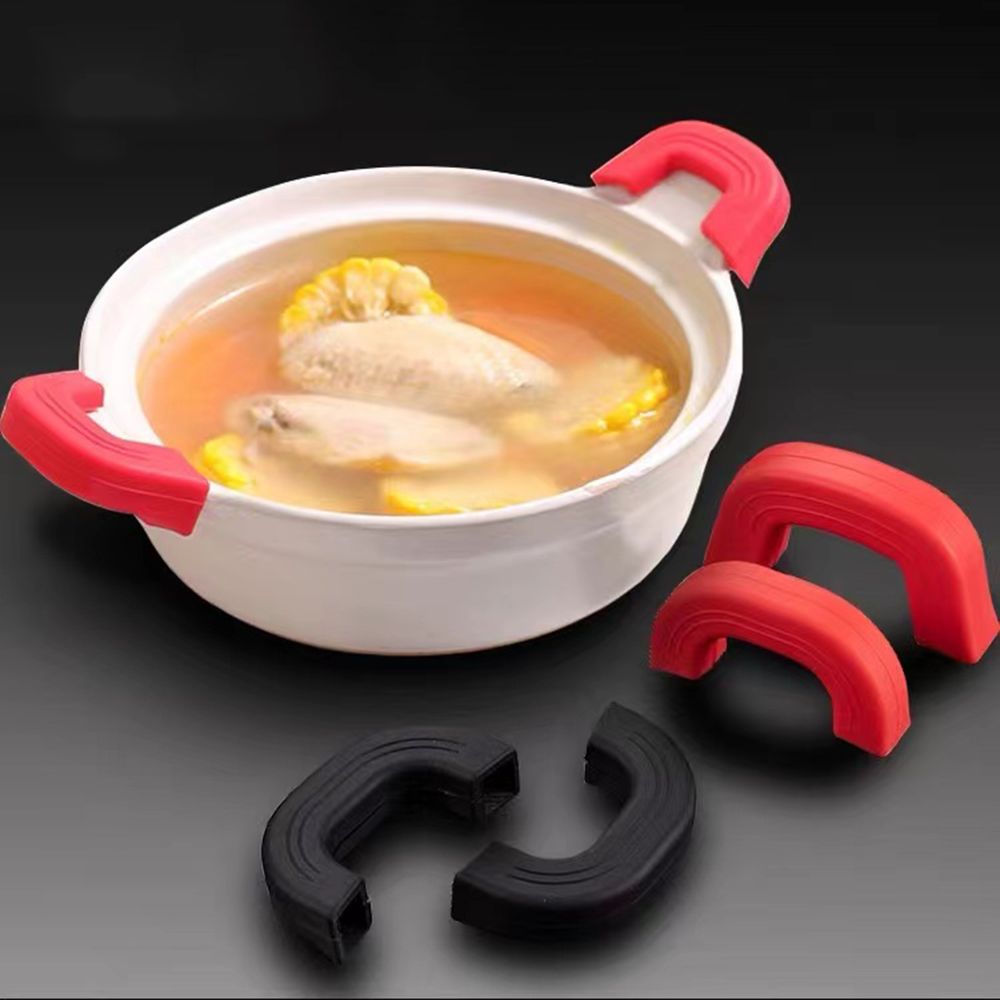 Cast Iron Skillet - 2 шт., силиконовые Нескользящие насадки на