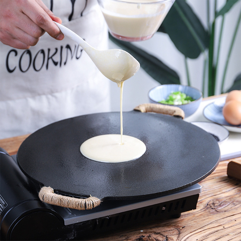 Cast Iron Skillet - 10,2/11/11,8/12,6/13,4 дюйма сковорода для барбекю с