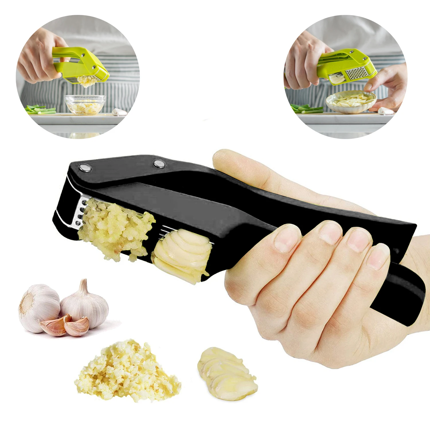Kitchen Gadgets Cool - 2 в 1, измельчитель чеснока и