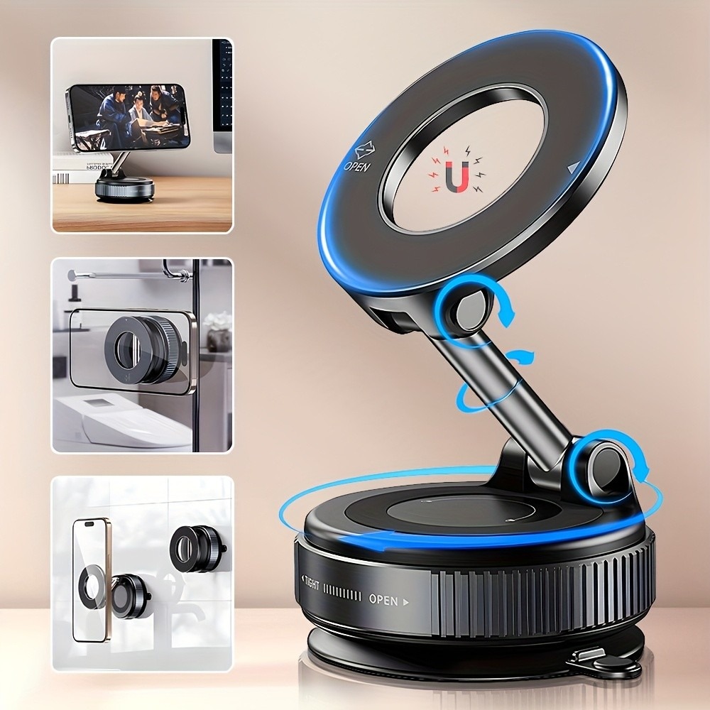 Kitchen Gadgets Videos - Магнитный держатель для телефона на присоске,