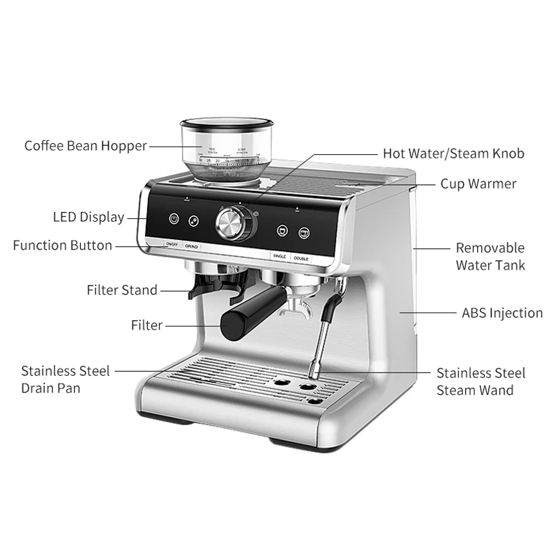 Кофемашина Breville Barista Ho – обзор и цена Breville Espresso Barista Express