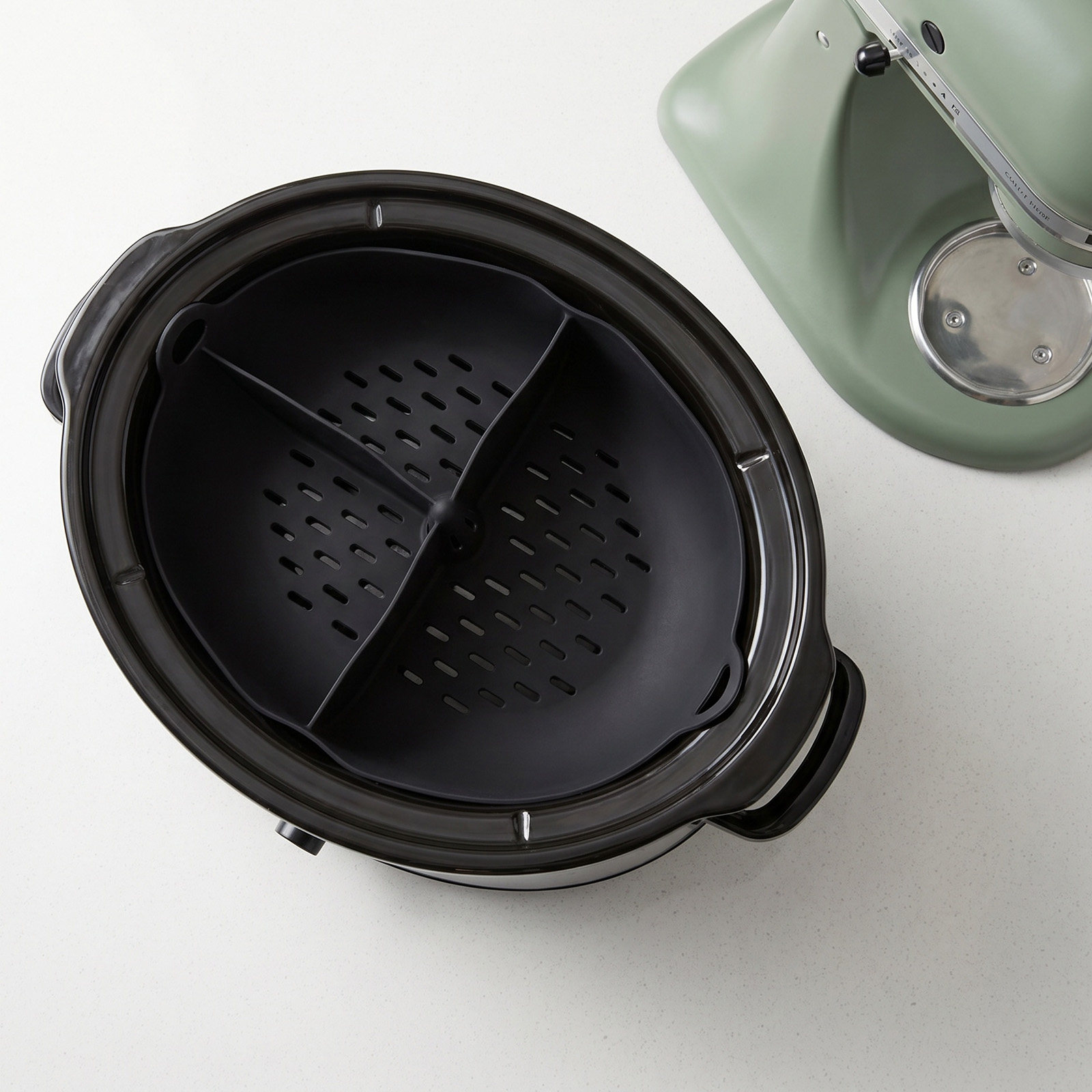 Разделенная силиконовая корзин – обзор и цена Silicone Steamer Basket