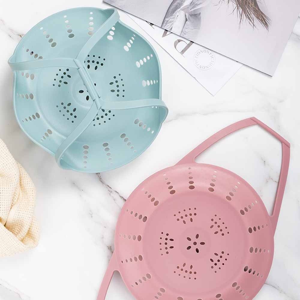 Корзина-пароварка с длинной ру – обзор и цена Silicone Steamer Basket