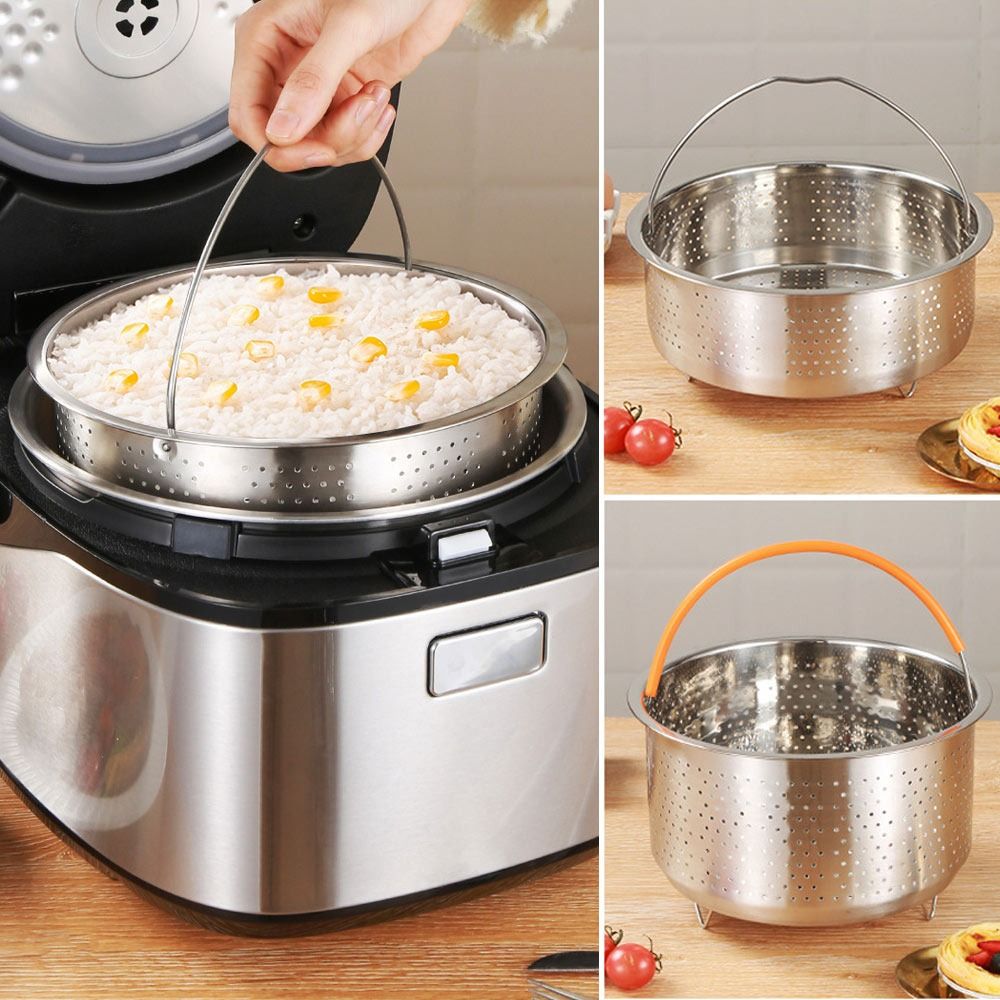 Корзина для пароварки из нержа – обзор и цена Silicone Steamer Basket