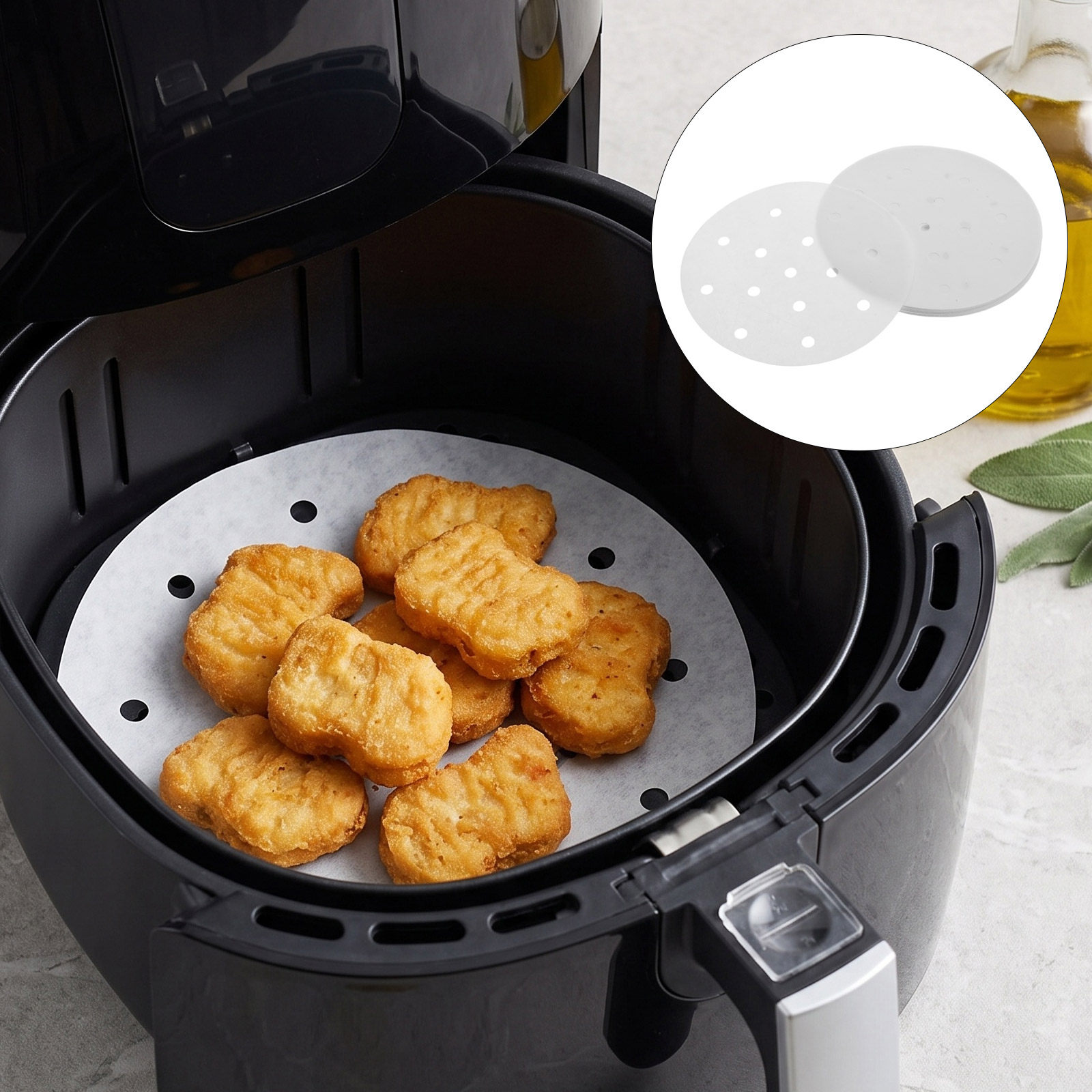 300 шт. круглых бумажных вклад – обзор и цена Silicone Steamer Basket